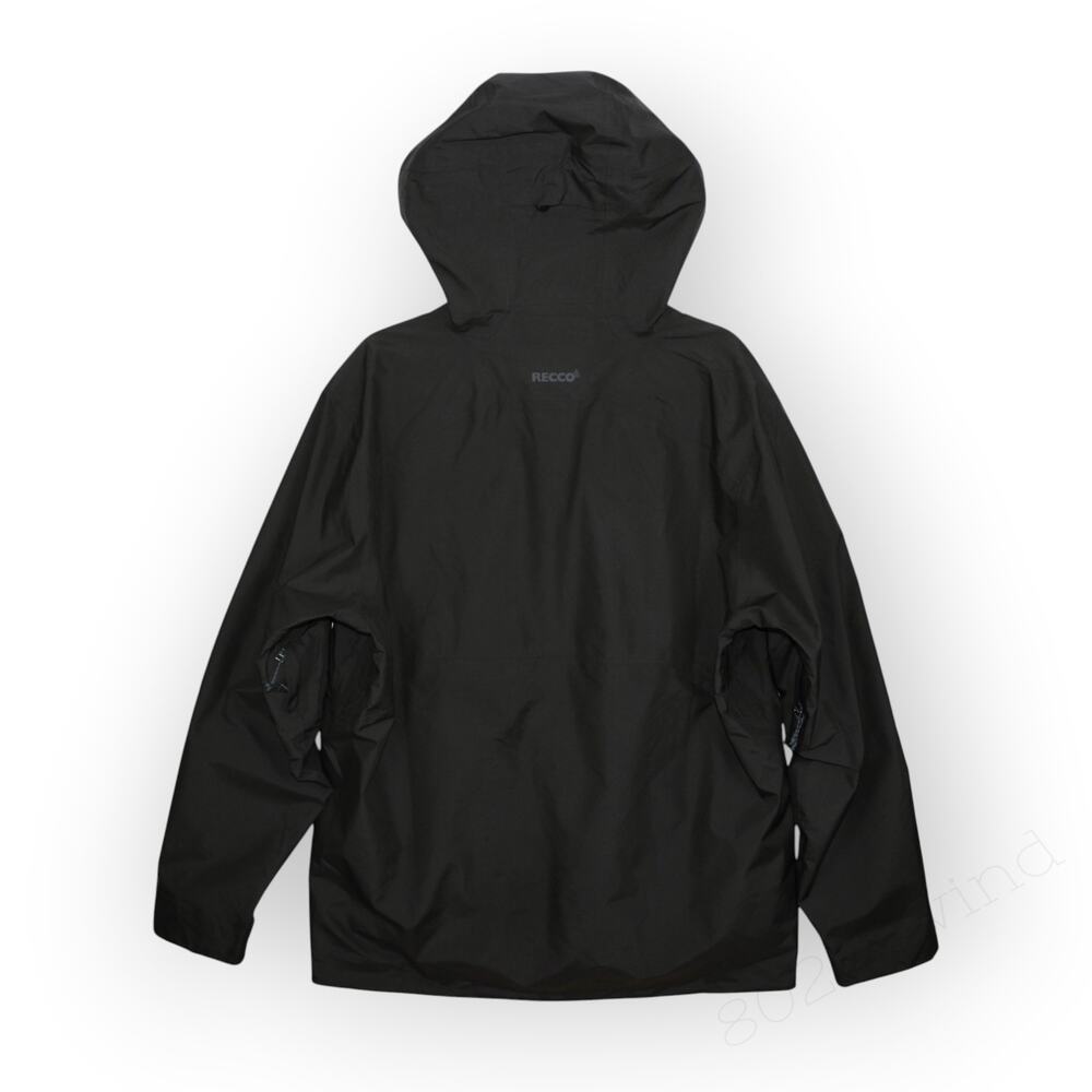 Large Patagonia Powder Town Jacket Black 31625 Ski Snowboard Shell Outdoor - Picture 4 of 15